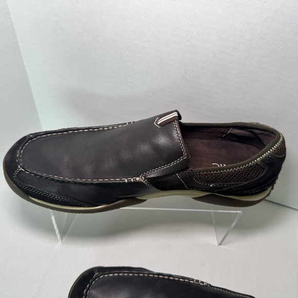 Vionic Orthaheel Technology Eli Slip On
Shoes Leather Brown Men 12 - Picture 3 of 7